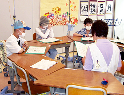 学習支援の様子