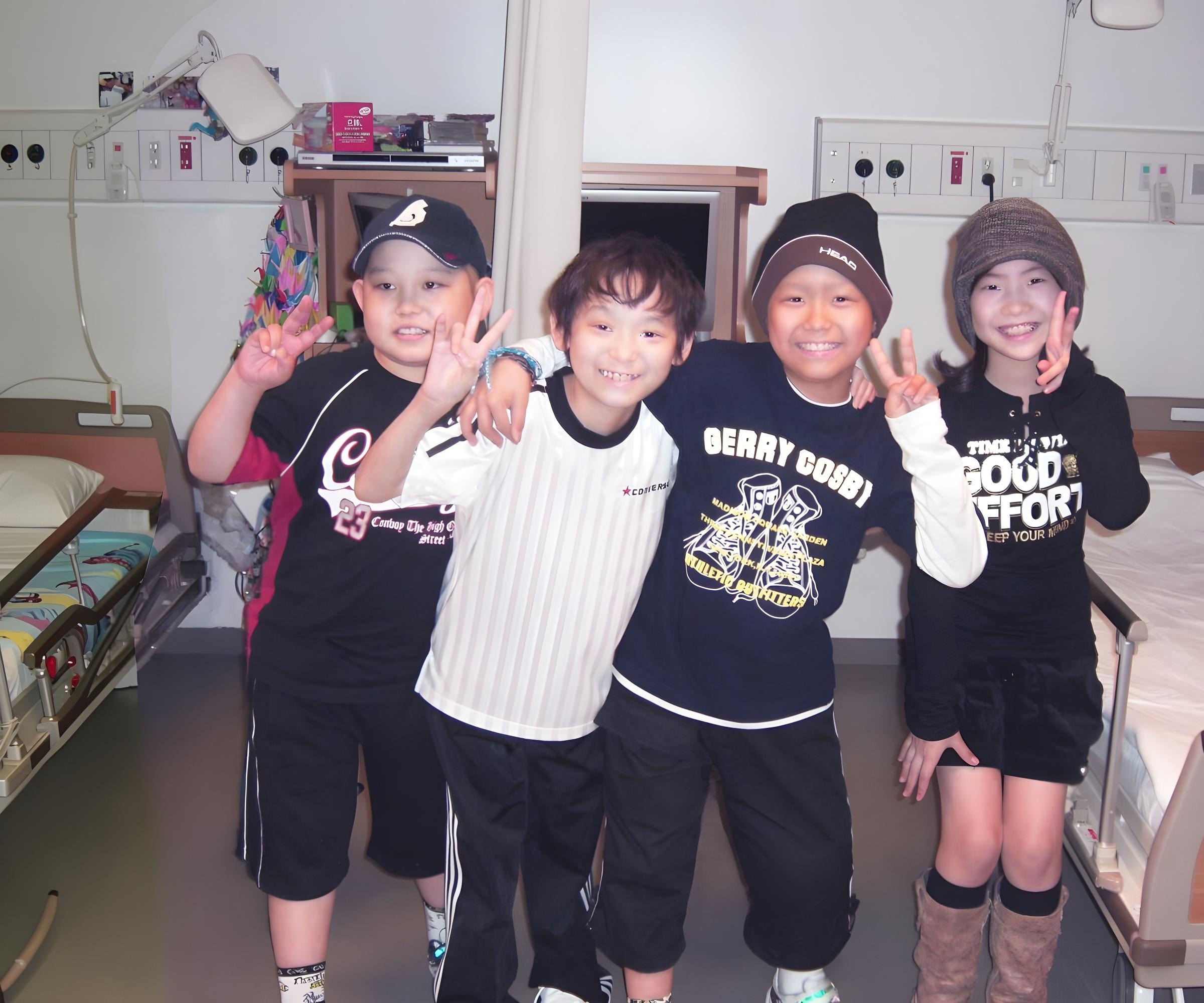 笑顔で過ごす子どもたち